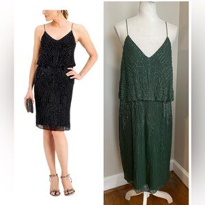 J Kara Beaded Formal Dress NWOT